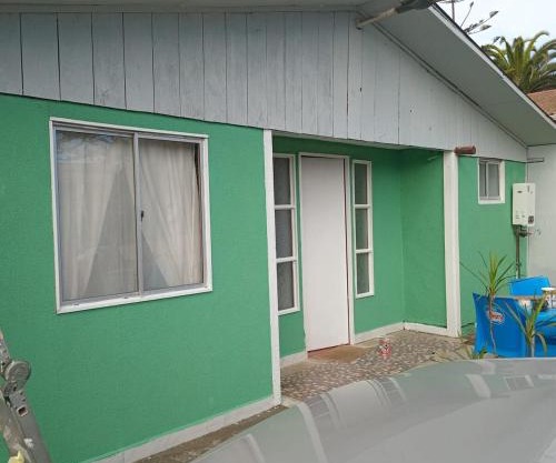 Cabaña en parcela