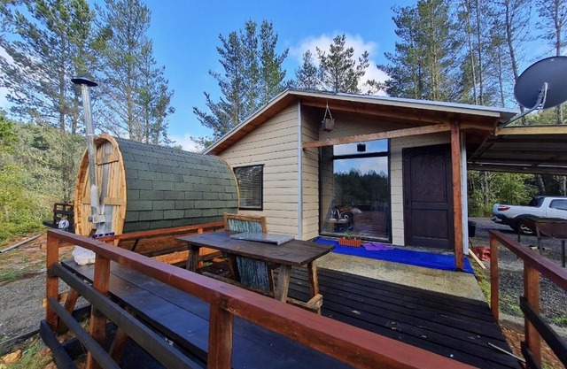 Cabaña Refugio Sauna Spa El Arrayan Casablanca Valdivia