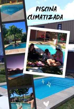 Cabañas en Koslay Ñalala Ivoqué con piscina climatizada en épocas cálidas