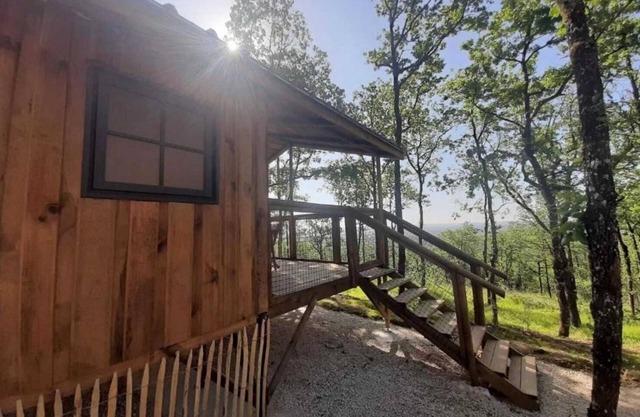 Cabane 3 étoiles - Piscine - efchbi