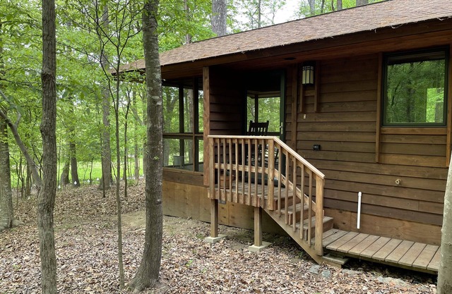 Cabin amongst the trees