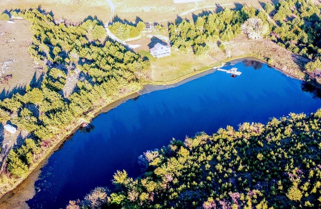 Cabin on Four-Acre Pond