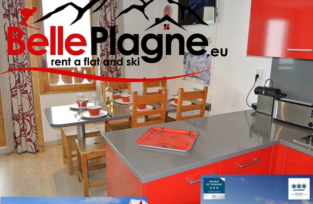 Calysto, 3 *, Heart of Belle-Plagne, on the slopes