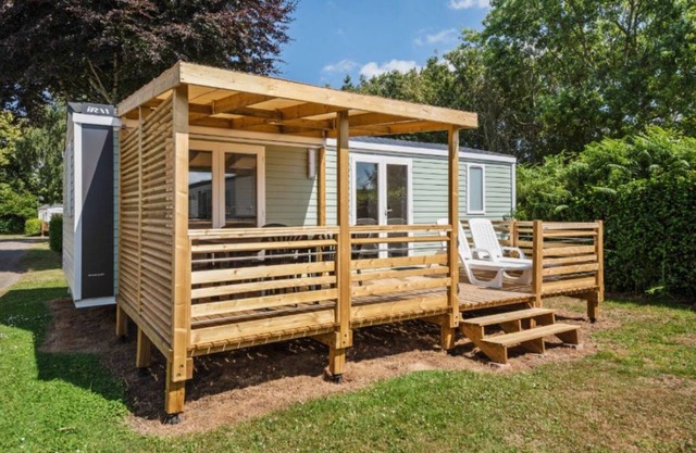 Camping 5* | Mobil-home 4p + Parc aquatique