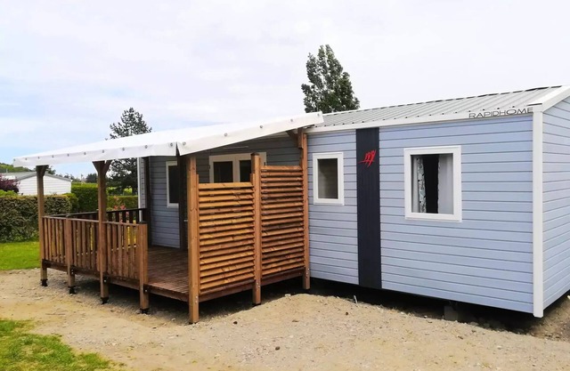 Camping de la Belle Etoile * - Mobilhome Lodge Great comfort 3 bedrooms terrace 6 people