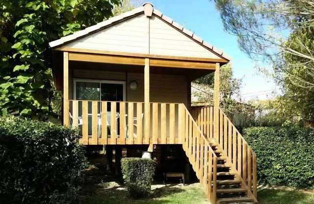Camping de l'Arros *** - Chalet Casane 3 Rooms 4 People
