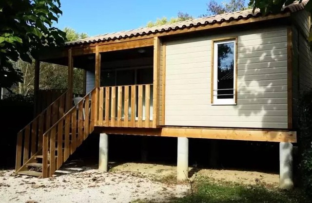 Camping de l'Arros *** - Chalet 5 Persons 3 Rooms Plein'Air