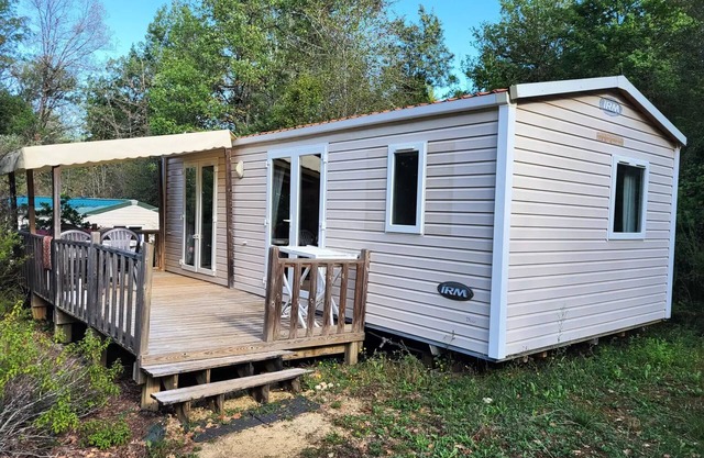 Camping des Bastides * - Cottage Visio 3 bedrooms 4 people