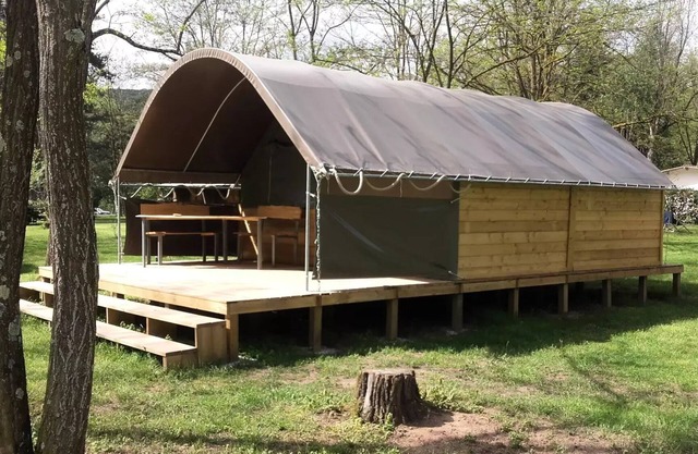 Camping du Viaduc* - Kibo Tent 3 Rooms 5 People Without Sanitary