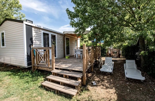 Camping Flower La Dourbie * - Mobile home St Guiral 3 rooms 4 people