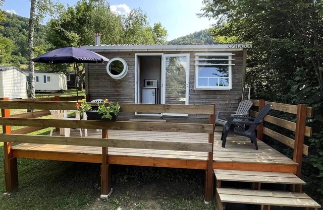 Camping le Chanet * - Mobil home comfort CARPE DIEM 1 bedroom 3 people