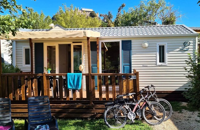 Camping les Calquieres* - Mobile Home Sunny 3 Rooms 4 People + dishwasher