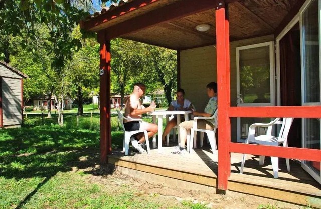 Camping maeva Respire Le Moulin de Surier * - River Chalet PRM 3 Rooms 4 People