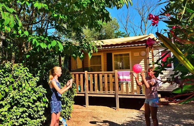 Camping maeva Club Les Rivières * - Mobile Home 5 Rooms 8 People Air Conditioned + TV