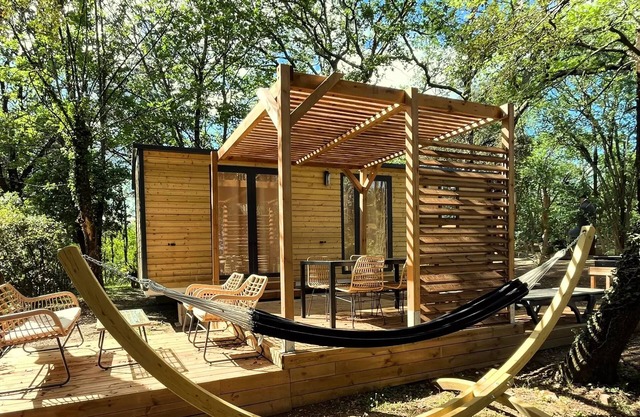 Camping Sunêlia La Clémentine * - Lodge Sunêlia Luxe 32m² - 2 chambres 4 personnes