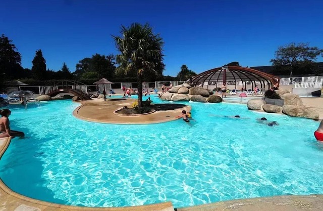 Campsite Domaine de Bel Air* - Mobile home Relax Comfort TV 3 rooms 4/5 people