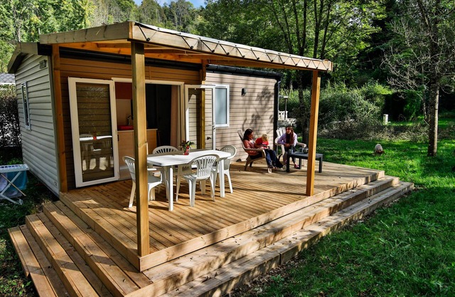 Campsite Flower L'Arize * - Mobil home Confort 3 rooms 4 people