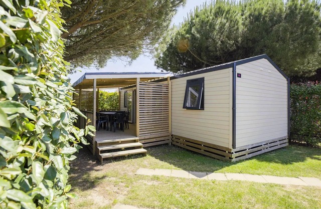 Campsite Le Bel Air * - Magical Mobile Home 4 Rooms 6/8 People + TV