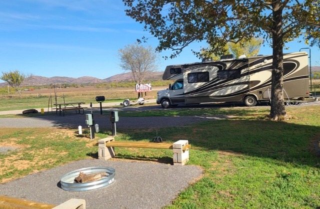 Campsite near Wichita Wildlife Refuge & Mountains