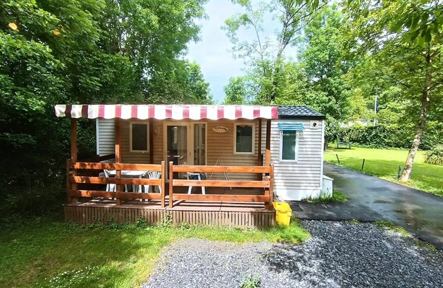 Campsite Uhaitza Le Saison * - Mobil-Home O'hara 734 Tribu - 2 bedrooms 7 people