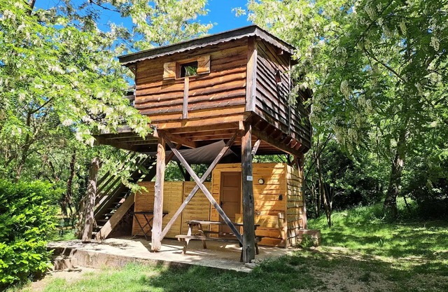 Campsite Ushuaia Villages Le Viaduc * - Cabana perched 4 persons