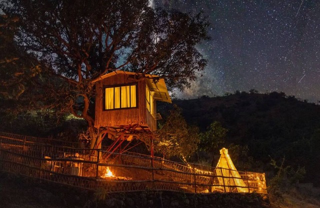 Canopy Nest ,Trimbak by Ebony Stays | Tree House in Nashik | Nature Retreat