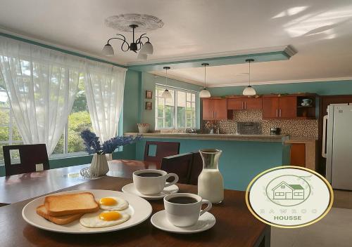 Casa bambú con desayuno