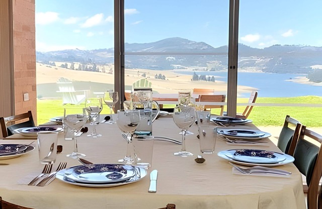 Casa con mágica vista represa del Sisga