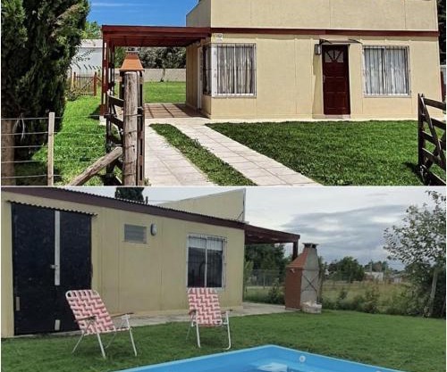 Casa con PILETA, PARRILLA y cochera cubierta