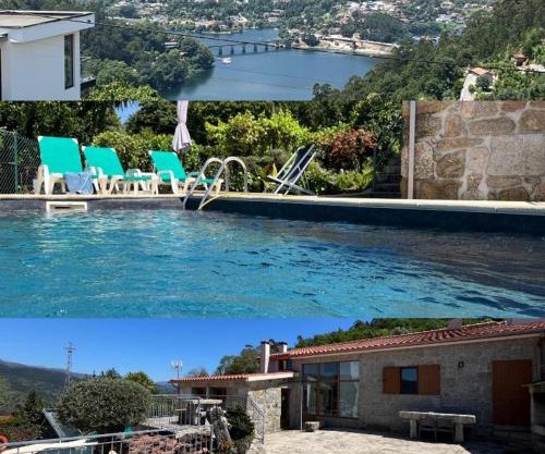 Casa da Lage - Piscina privada Sazonal - Vistas rio - Gerês