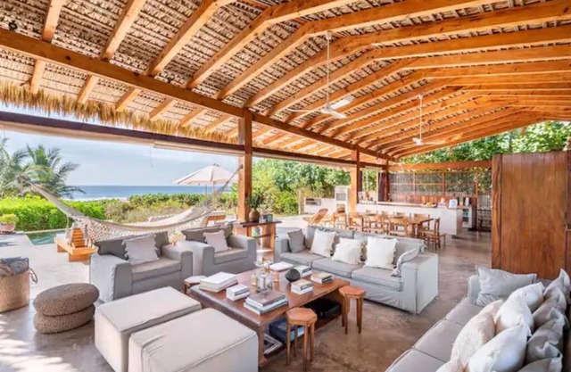 Casa Marena on the beach