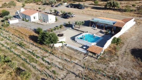 Casa na horta, planície alentejana