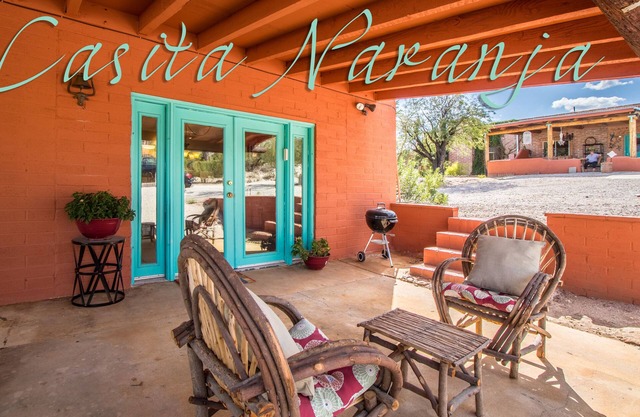 "CASITA NARANJA" GUEST HOUSE NESTLED IN LUSH DESERT OF NE TUCSON FOOTHILLS