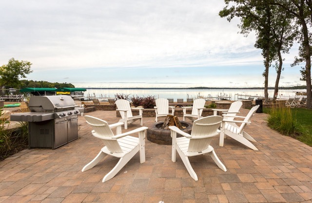 Catch Breathtaking Sunset Views from this Lake Front Condo w/Fire Pit on Gull Lake