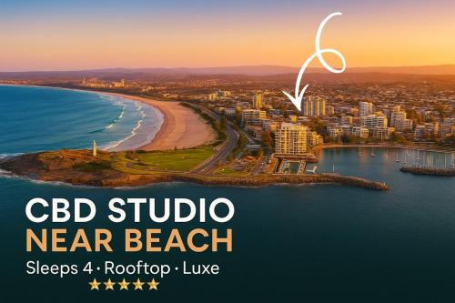 CBD Studio - Sleeps 4 - Rooftop Courtyard - Views