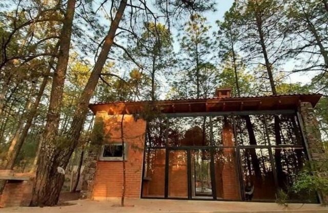Cem-Anáhuac Cabin in the woods