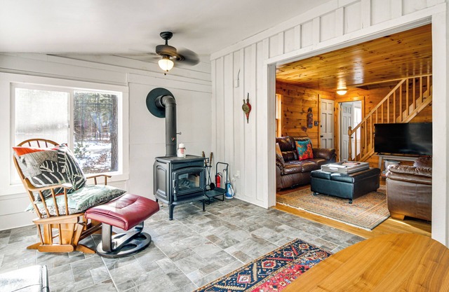 Center Ossipee Cabin w/Game Room & Fire Pit!