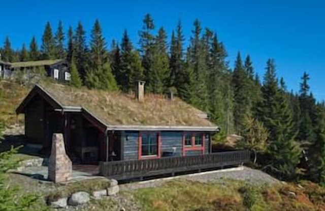 Centrally located cottage at Sjusjøen ski center.