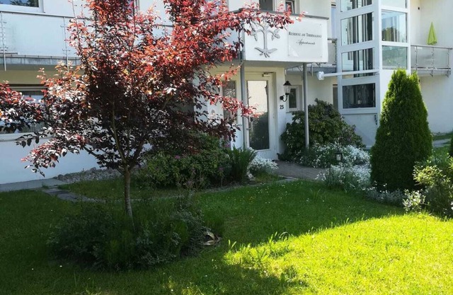 Centrally opposite the Waldsee Therme and the Kurpark in a quiet location