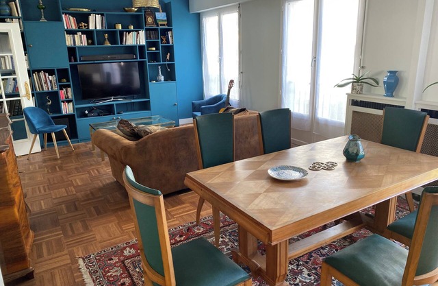 Centre Paris, Grand Appartement Calme et Lumineux
