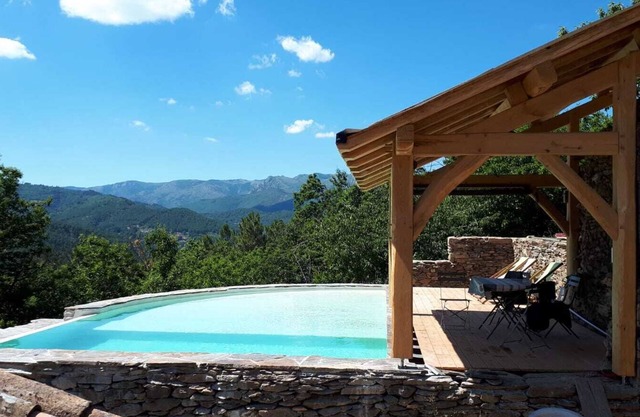Cevenol farmhouse from 1666 authentic ecological and autonomous in the countryside