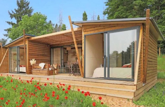 Chalet 3 étoiles - Piscine - ccafgfa