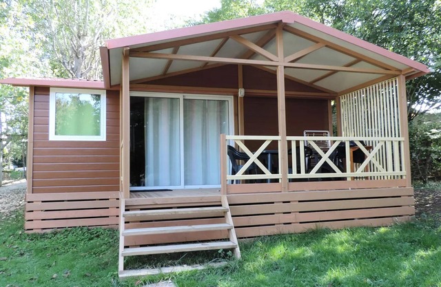 Chalet 32 m2/3 Schlafzimmer - überdachte Terrace 12 m2 TV 6 Personen