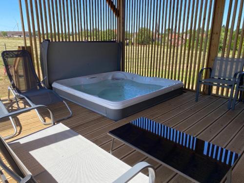 Chalet avec spa, Au Bois Quartois