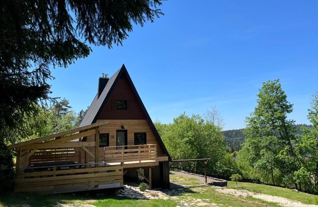 Chalet du Fayard - jacuzzi avec vue et détente en pleine nature