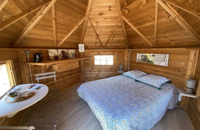 Chalet en Bois "kota Finlandais" 2 Pers Dans Résidence de Charme
