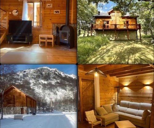 Chalet chaleureux l’hospitalet près l’andorre .