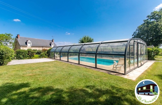 Chalet L'écho des Bois PMR et Piscine Chauffée