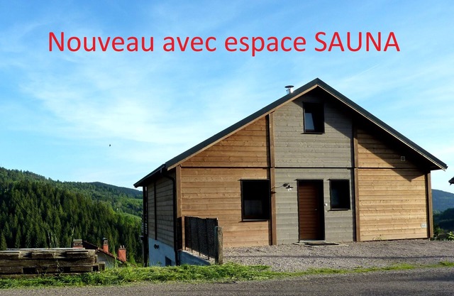 Chalet le Belvédère 12 people with terrace in Le Tholy 10 minutes from Gerardme