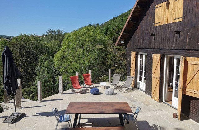 Chalet overlooking the Ain